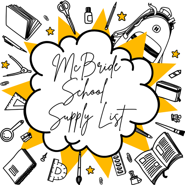  25-26 School supply list